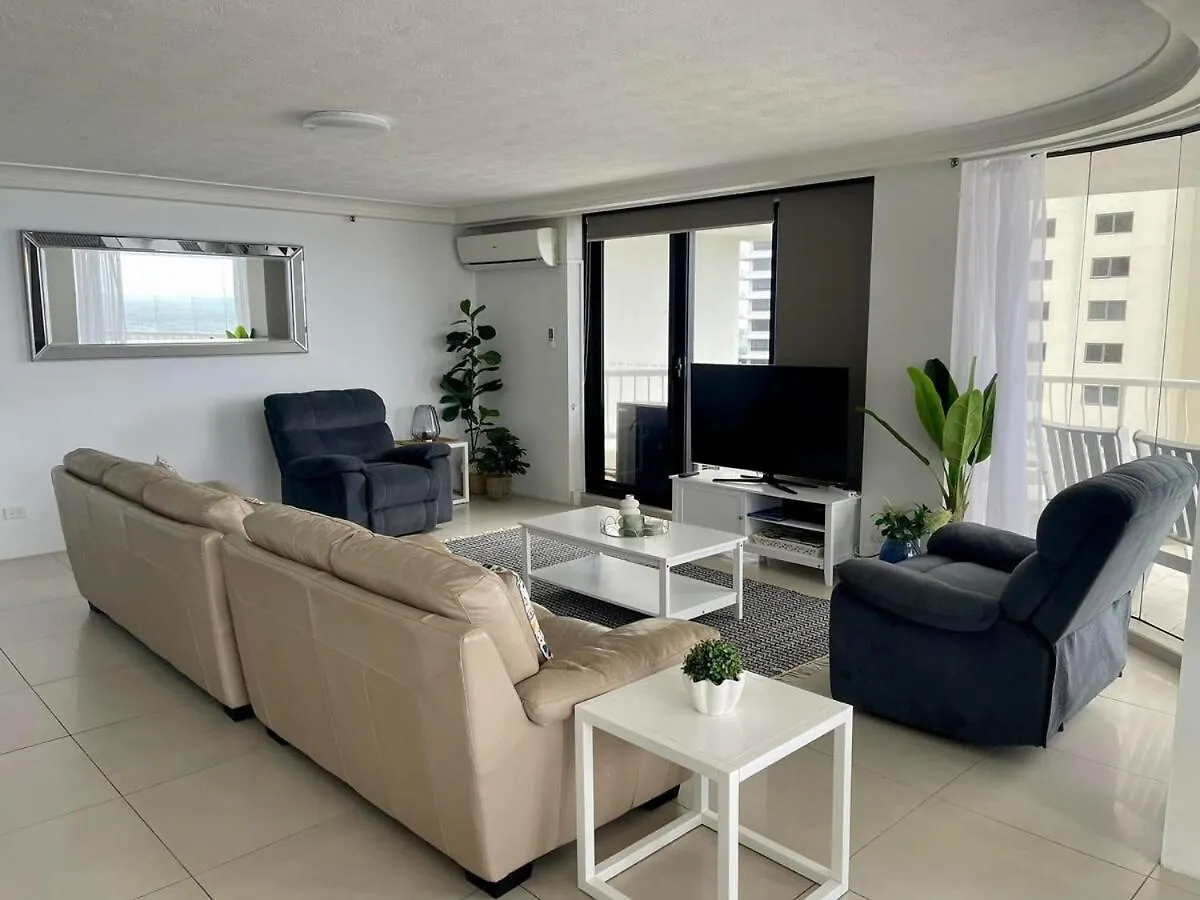 Breathtaking Ocean View 3-Bedroom Apartment With Parking Gold Coast Australia