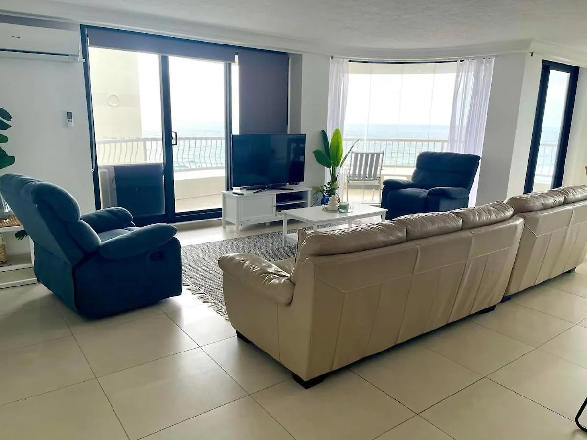 Breathtaking Ocean View 3-Bedroom Apartment With Parking Gold Coast